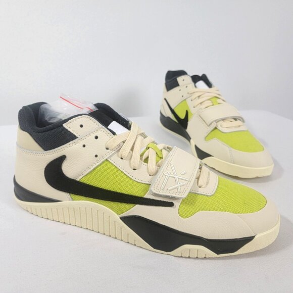 Nike Other - Travis Scott Jumpman Jack TR Black Bright Cactus Size 13 Mens NEW FZ8117 102